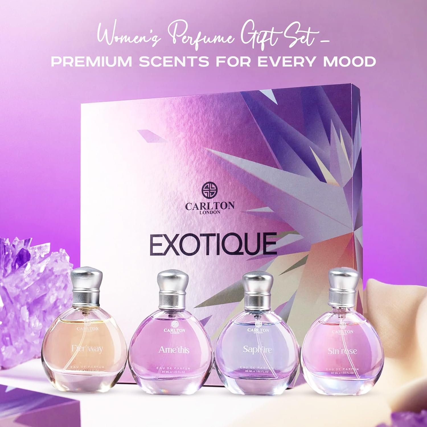 EXOTIQUE_1 Carlton London Exotique Perfume Gift Set for Women - Image 1