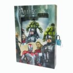 Attack Super Hero Alliance Secret Lock Diary for Girls Boys Kids