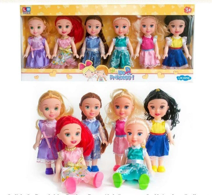 dall_set_1 Princess Doll Collection Set - Image 1