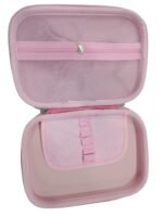 Hard Shell Pencil Case for Girls, Pink - Image 2