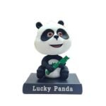 Lucky Panda Bobble Head for Car Dashboard - Image 3