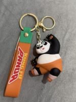 Cute Cartoon 3D Silicon Keyring