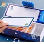 Plastic Kids Pen&Pencil Box Suitcase Style Password Lock Pencil Case - Image 3