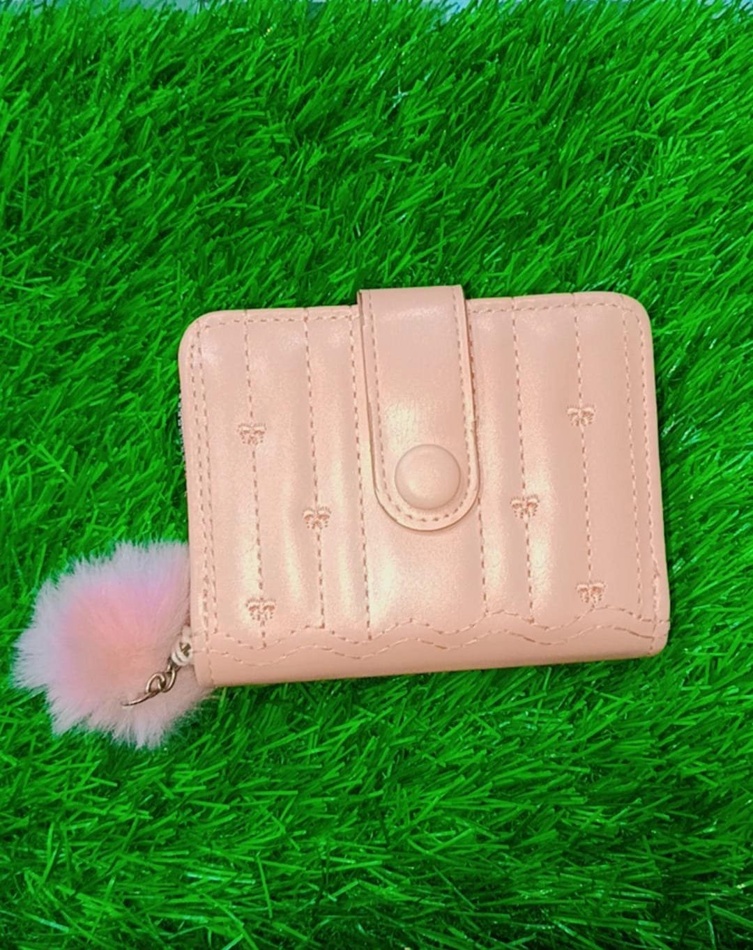 girls_cash_wallet_3 pocket wallet for girls - Image 1