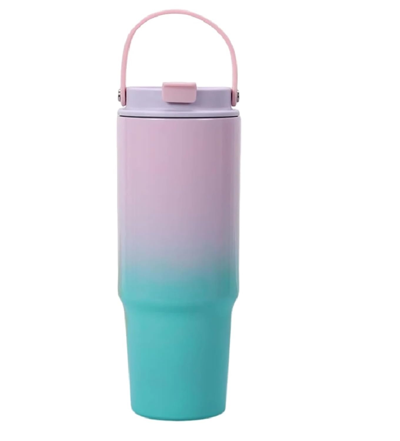 tumbler_1_ Vacuum Insulated Tumbler Double Wall Water Bottle for Party Road Travel Blue - Image 1